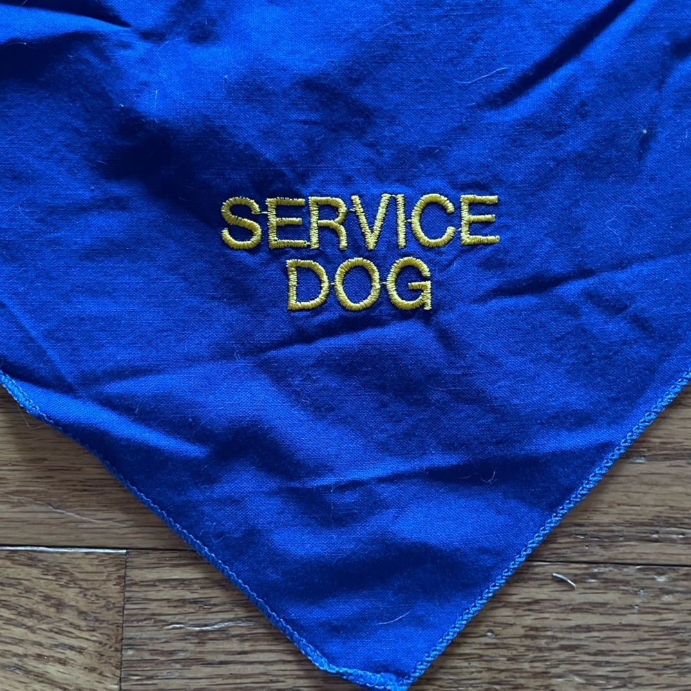 Service Dog Bandana, L